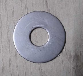 Disco De Inox 304 38mm Furo 5/8'' Inox Centro De Disco