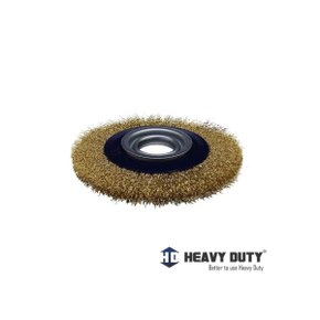 Escova Circular Ondulada 6" - 1/2" Heavy Duty