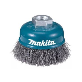 Escova De Aço Inox Copo Ondulado 65MM Rosca M14