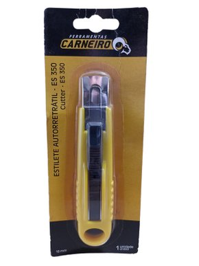 Estilete Autorretrátil Es350 18Mm Carneiro