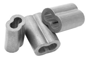 Grampo Prensa Cabo Em Aluminio 1/4 X 29mm