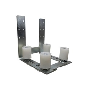 Guia Quadruplo Longo Com Rolete Nylon 36,7mmx46mm Rolport