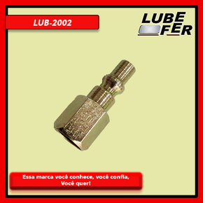 Lub-2002 Pino De Engate 1/4'' Rosca Femea