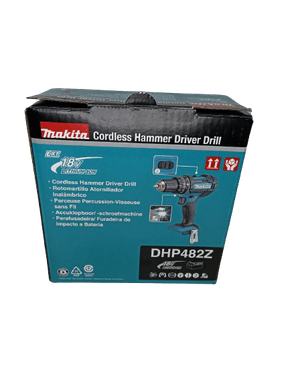 Parafusadeira/Furadeira De Impacto Dhp482Z A Bateria 18V Makita