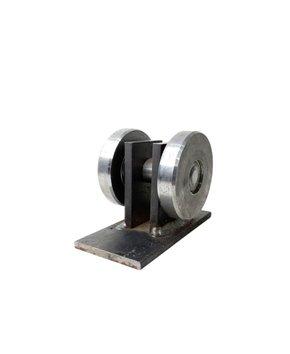 Rodizio Duplo Reforçado 3'' Para Portão De correr Suspenso 