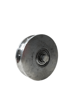 ROLDANA AÇO 4 X 28 MM U FERRO 1/2 S/EIXO C/2 ROL  ZINC 