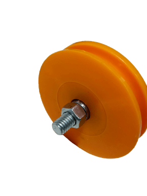 Roldana De Nylon Lisa 3'' Cava U Para Cabo