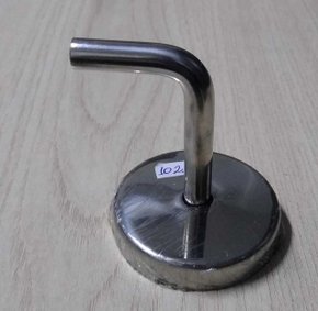 Suporte De Inox 1.1/2'' De Parede Completo Para Corrimão 38,10