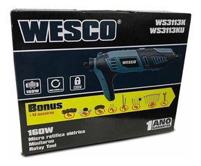 Ws3113k Micro Retifica Elétrica 220V 160Wats Wesco