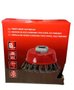 746209 Escova De Aço Tipo Copo Torcida Diâmetro 65mm Rosca M14 Mtx