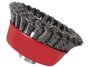 746289 Escova De Aço Tipo Copo Torcida Diâmetro 100mm Rosca M14 Mtx  