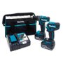 Dlx2286x Kit Combo De Ferramentas Dhp485 + Dtd155 18v Makita