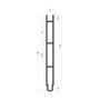 Lambril De Aluminio Para Porta Nlp054
