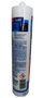 Silicone Acético Uso Geral Preto Chemicolor 240G